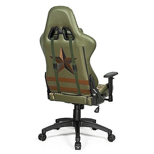Od tyłu Krzesło do grania na komputerze desert camouflage